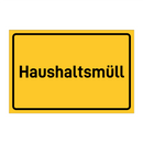 Haushaltsmüll