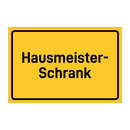Hausmeister- Schrank