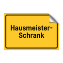 Hausmeister- Schrank
