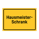 Hausmeister- Schrank