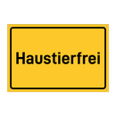 Haustierfrei