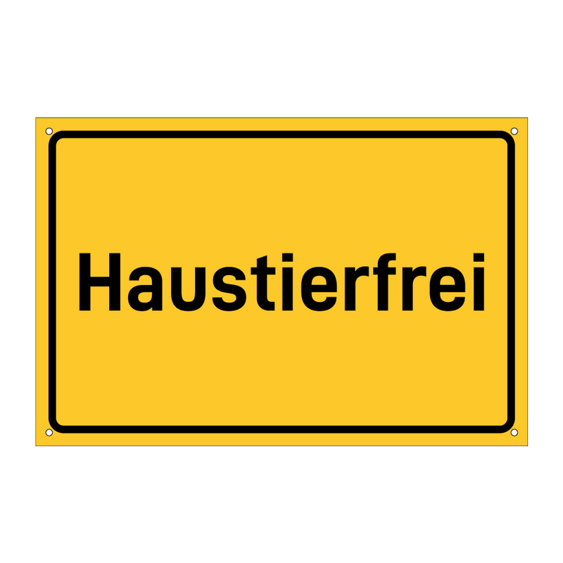 Haustierfrei