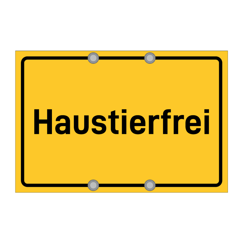 Haustierfrei