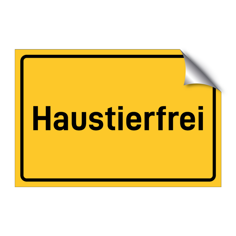 Haustierfrei