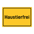 Haustierfrei