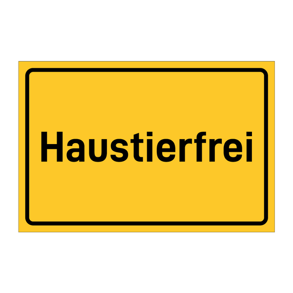 Haustierfrei