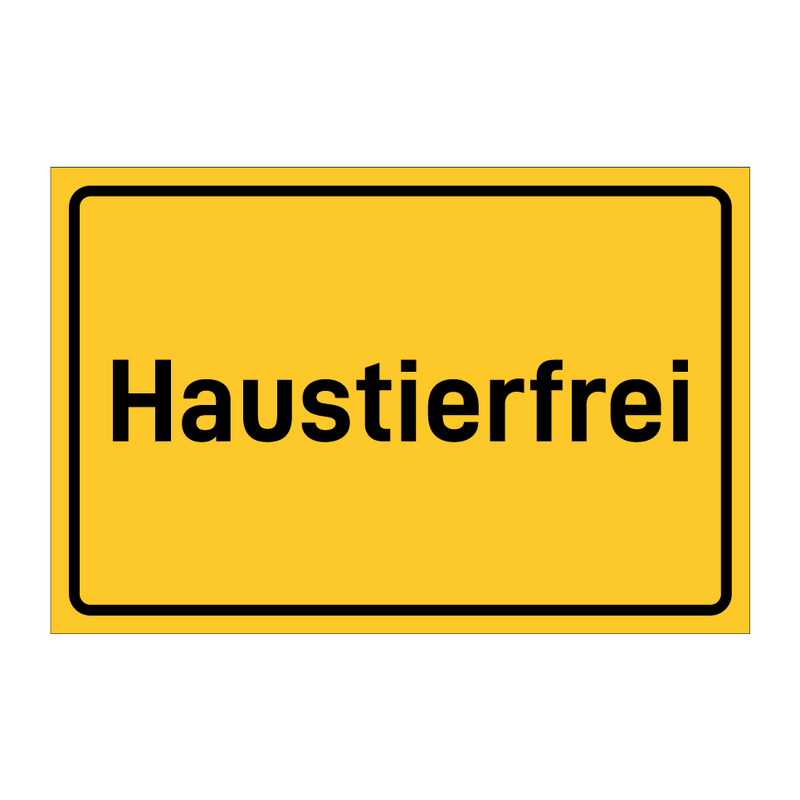 Haustierfrei