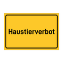 Haustierverbot