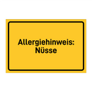 Allergiehinweis: Nüsse & Allergiehinweis: Nüsse & Allergiehinweis: Nüsse