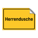 Herrendusche