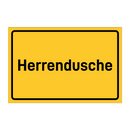 Herrendusche