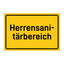 Herrensani­tärbereich