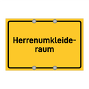 Herrenumkleide- raum