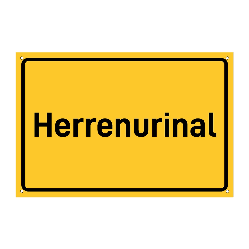 Herrenurinal