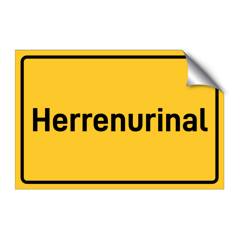 Herrenurinal