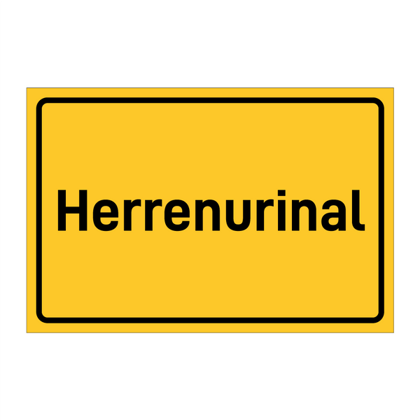 Herrenurinal