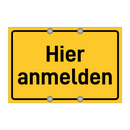 Hier anmelden