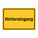 Hintereingang