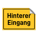 Hinterer Eingang