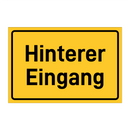 Hinterer Eingang