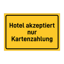 Hotel akzeptiert nur Kartenzahlung
