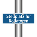 Stellplatz für Rollatoren