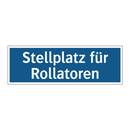 Stellplatz für Rollatoren