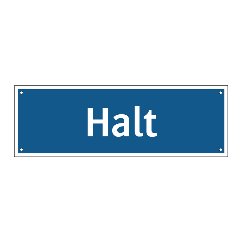 Halt