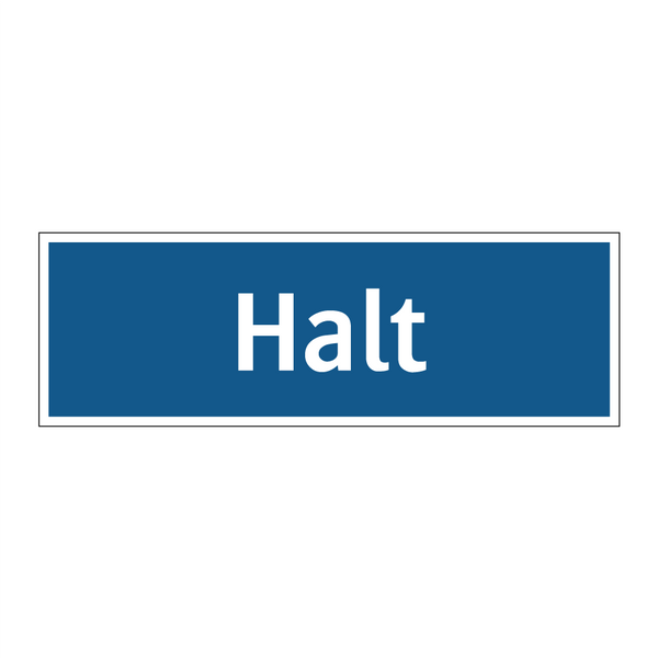 Halt