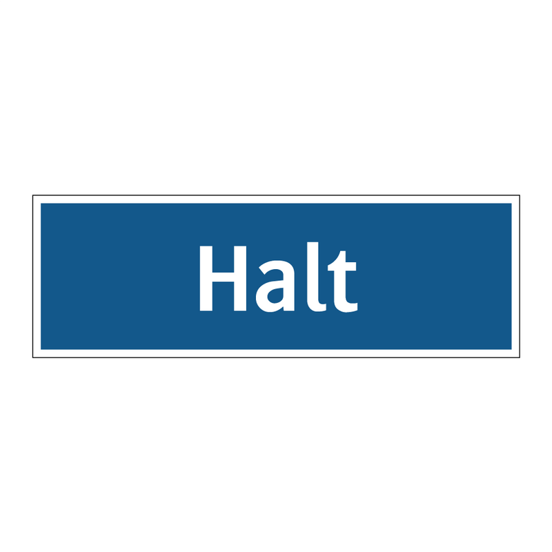 Halt