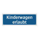 Kinderwagen erlaubt