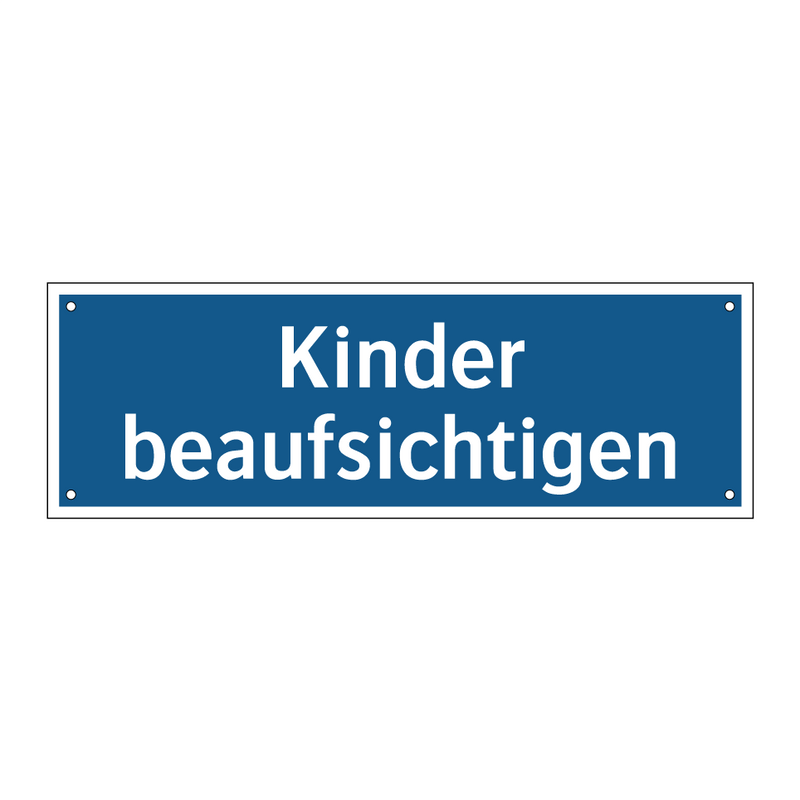 Kinder beaufsichtigen