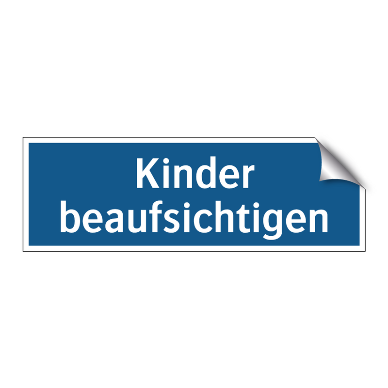 Kinder beaufsichtigen