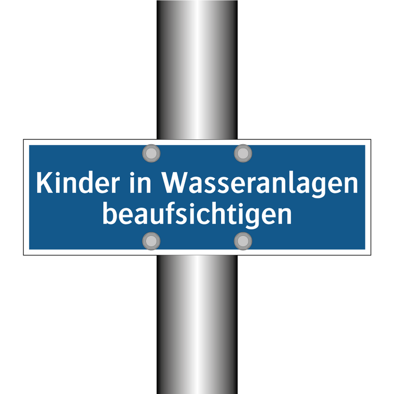 Kinder in Wasseranlagen beaufsichtigen