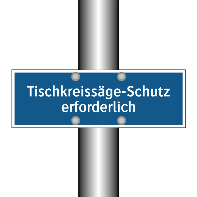 Tischkreissäge-Schutz erforderlich