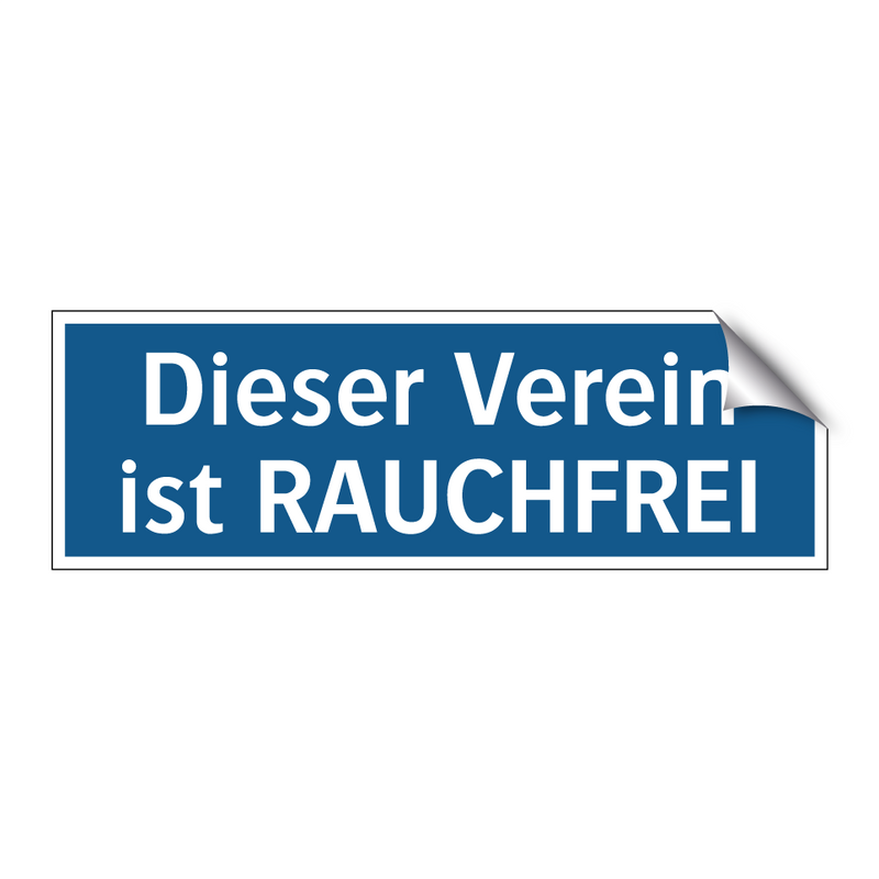 Dieser Verein ist RAUCHFREI