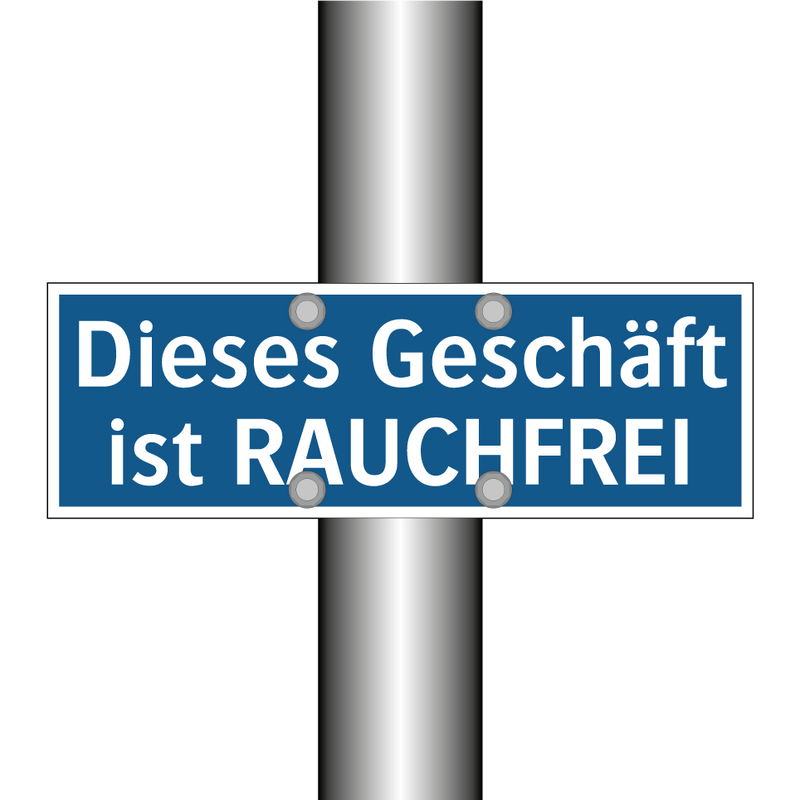 Dieses Geschäft ist RAUCHFREI