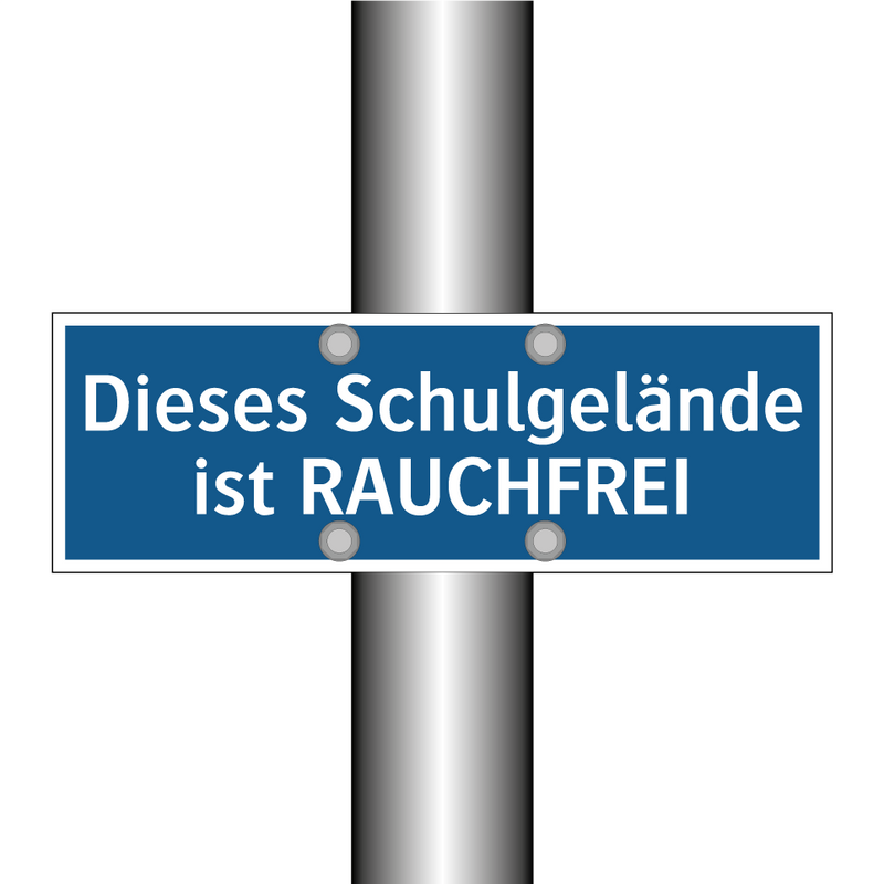 Dieses Schulgelände ist RAUCHFREI