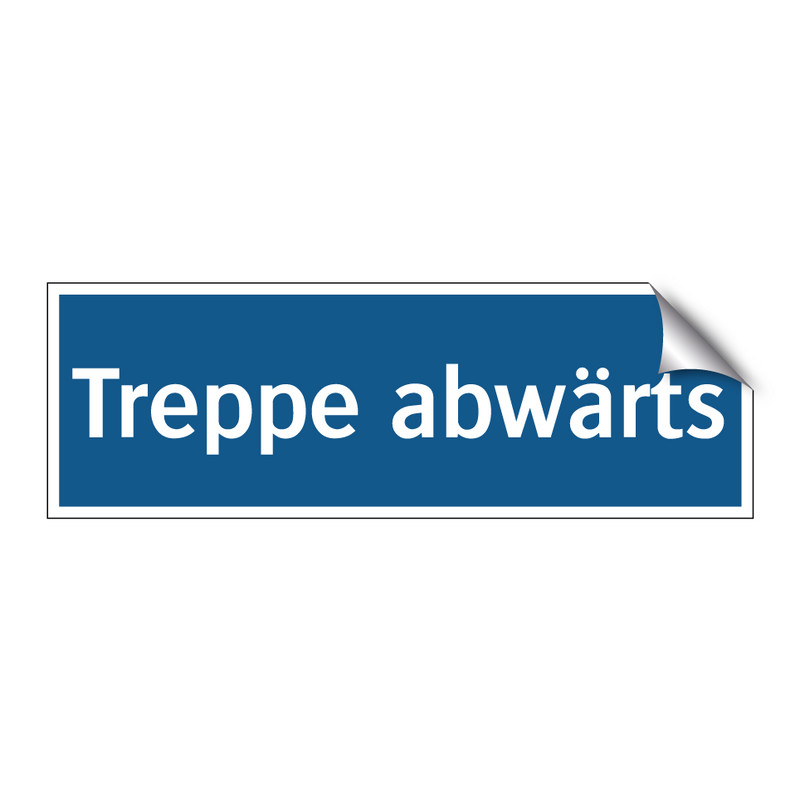 Treppe abwärts