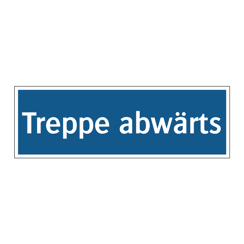 Treppe abwärts
