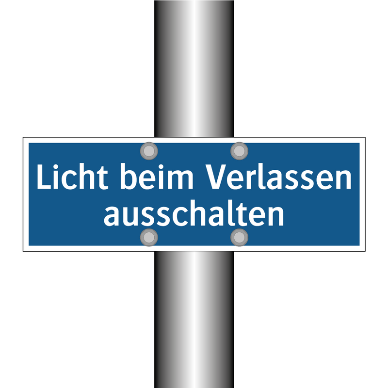 Licht beim Verlassen ausschalten