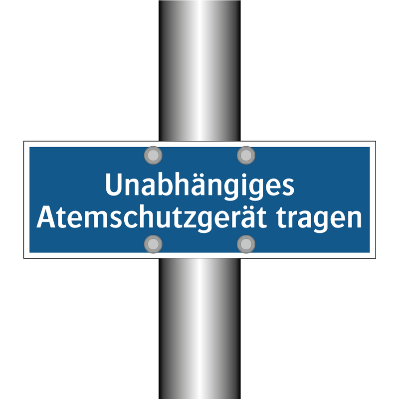 Unabhängiges Atemschutzgerät tragen