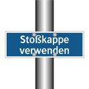 Stoßkappe verwenden