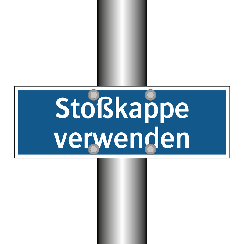 Stoßkappe verwenden