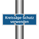 Kreissäge-Schutz verwenden