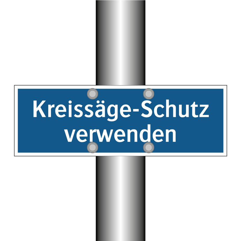 Kreissäge-Schutz verwenden