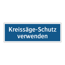 Kreissäge-Schutz verwenden