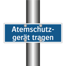 Atemschutz- gerät tragen