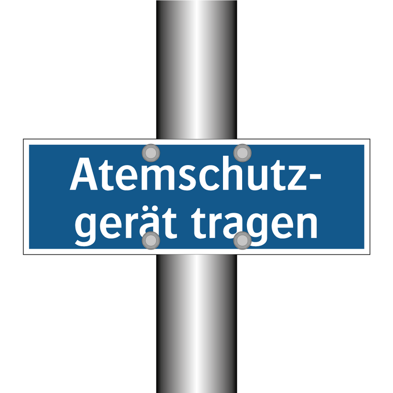 Atemschutz- gerät tragen