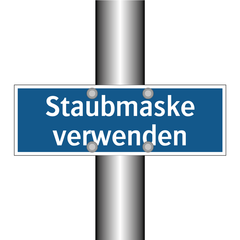 Staubmaske verwenden